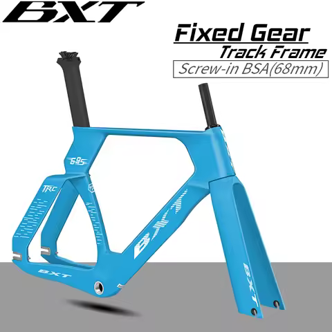 BXT Carbon Fiber T1000 Track Frame Fixed Gear 700C Single Speed Bike Frame