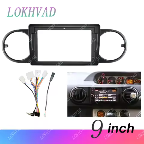 9 Inch Car Frame Fascia Adapter For Toyota Corolla Rumion E150 Rukus Scion xB E150 2007-2019 Android