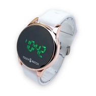 JAM TANGAN SUPER ANAK LAKI LAKI DAN WANITA LASER LAMPU LED GROSIR MURAH IMPORT TOUCH SCREEN
