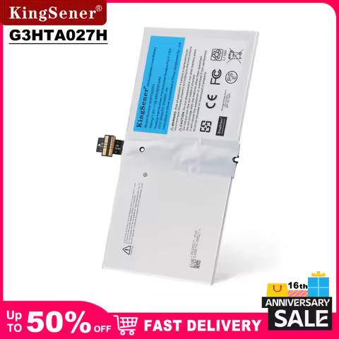 KingSener G3HTA027H DYNR01 Laptop Battery For Microsoft Surface Pro 4 1724 12.3" Tablet 7.5V 38.2WH 