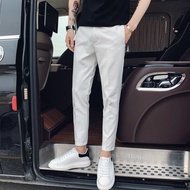 Men Jeans Korean Style Jeans Ripped Denim Pencil Pants Denim Jeans Skinny Pants Skinny Pants👖Men's 9
