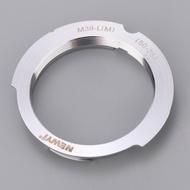 [mfnpqcn] Camera Lens Mount Adapter Ring for Leica M39 L39 L(M39) Lens to LM(50-75)