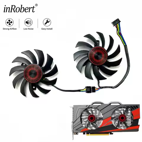 For ASUS GTX 1060 960 GAMING Graphics Card Cooling Fan Video Card Fan 75MM T128010BH GTX1060 GTX960 
