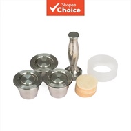 Reusable Coffee Pod Compatible With Espresso Machine Nespresso Coffee Filter Paper Stainless Steel R