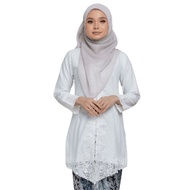 BYHISDAISY (TOP) Kebaya Mekar Kebaya Soft Cotton Linen Senang Gosok Labuh Muslimah