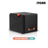 iTCAN เครื่องพิมพ์ใบเสร็จ AN581 เครื่องปริ้นใบเสร็จ พิมพ์กระดาษใบเสร็จ USB Thermal Printer