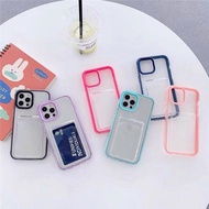 UNGU Ykcs 0505 CASE Slots 3in1 IPHONE 7 8 SE 2020 SE 2022 X XS XR 7+ 8+ 11 Purple Card Slots