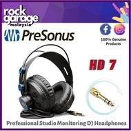 PreSonus HD7 Professional Studio Monitoring DJ Headphones (HD-7)