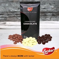 Lecker Compound Chocolate Nuggets / Coins / Buttons 1kg
