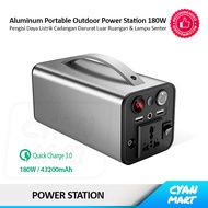 Power Station UPS Emergency Outdoor Portable Power Supply Emergency Power Generator 180W QC 3.0 Orig