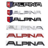 3D Metal ALPINA Logo Car Trunk Badge Emblem Fender Side Rear Body Tailgate Sticker For BMW Alpina B7