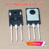2ชิ้น JT075N065WED TO-247 JTO75N065WED JT075N065 TO247 75A/650โวลต์ IGBT ทรานซิสเตอร์ใหม่เดิม