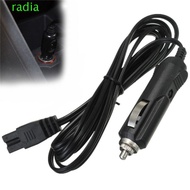 RADIANTZAP Car Refrigerator Lead Cable, DC 12V 2m Mini Fridge Lead Plug Wire, Replacement Wire Power