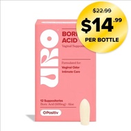 URO - Boric Acid Vaginal Suppository