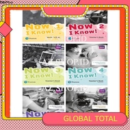Book Now I Know! Teachers Book 1/2/3/4/5/6 Pearson/ BLACK & WHITE/