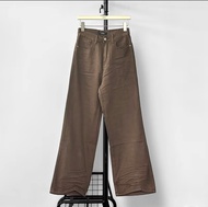 Atipashop - ECHO VINTAGE JEANS กางเกงยีนส์ ขายาว ทรงกระบอก ดีเทลสีเฟด