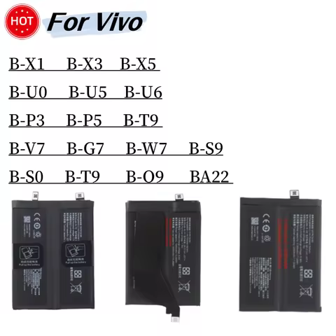 Battery For Vivo X Note X80 X90 X9 Pro S18E V25E V2201 For iQoo Neo 6E 5s iQOO 9 SE 5G Neo 7E B-G7 B