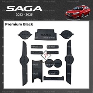 [LEATHER] Proton Saga Interior Slot Mat 2016 - 2024 Anti Slip Mat Car Mc2 Saga VVT Accessories 2024
