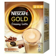 READY STOCK NESCAFE GOLD Creamy Latte 12sticks