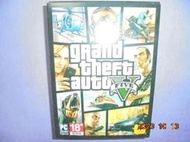 【黃家二手書】正版 PC GAME Grand Theft Auto V：俠盜獵車手 5  中文版  盒裝完整