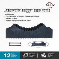 MLHY Anti-Slip Rubber Telescopic Ladder Single Universal Rubber Top Ladder