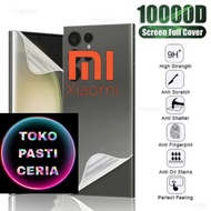 ANTI SCRATCH HYDROGEL CLEAR XIAOMI MI14T 15T poco C65 C75 X6 M3 M4 M5 M5S M7 X5 F1 F3 F5 X7 REDMI A5