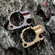 鈦合金EDC便攜小工具開瓶器破窗器男女防衛防身指虎防狼墜手撐子