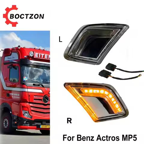1Pc LH 9608201421 RH 9608201521 Truck LED Side Marker Lamp Corner Light Turn Signal Lamp For Mercede