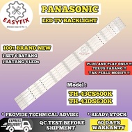 TH-43CS600K / TH-43DS630K / TH-43ES630K PANASONIC 43 INCH LED TV BACKLIGHT ( LAMPU TV ) 43" LG LED B