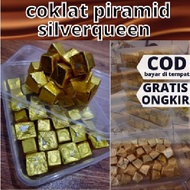 coklat silverqueen piramid kiloan berat 350gram cokelat murah silver queen