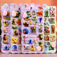 4 Pcs Cartoon AI Absurd Characters Stickers – Perfect for Kids’ Daily Life and Study Decoration. Ide