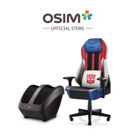 OSIM uThrone V Gaming Massage Chair + OSIM uPhoria Sync Leg Massager