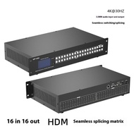 อาร์เรย์ HDTV ที่ควบคุมได้หลายโปรโตคอลสำหรับการประชุมหลังการสลับวิดีโออย่างต่อเนื่อง16ช่อง