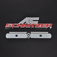 Modify NEW New Metal Car Grill Emblem Auto Grille Badge Refitting Logo For BMW AC Schnitzer M M3 M5 E46 E39 E36 E34 E90 X1 X3 X5 X6 Accessories