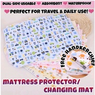 Soft Waterproof Diaper Mat/Mattress Protector