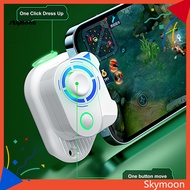Skym* Mobile Game Joystick No Latency Wide Compatibility Comfortable to Touch Plug And Play High-precision Quick Response Sensitive Mobile Game Controller Joystick for Android