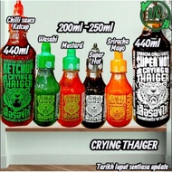 SOS CRIYING THAIGER (HOT CHILI/ SRIRACHA) 440ML