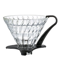 Glass Coffee Dripper V60 02 Black