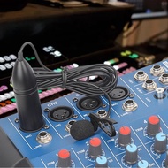 ruba888 Goshyda XLR Lavalier Microphone 3Pin HZ 48V Cardioid Lapel HD Noise Reduction for Camera Cam