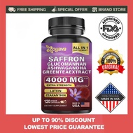 Saffron Blend Capsule with Ashwagandh 4,000MG Supports cardiovascular health