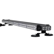 ไฟไซเรนไฟติดหลังคา 12V-24Vสีแดงน้ำเงิน ไฟติดหลังคา 6 ท่อน 4 หน้า มีข้าง 97CM ไฟไซเรนติดหลังคา แสงแรง