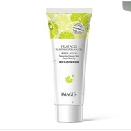IMAGES Fruit Acid Gel, Facial Scrub Skin care Gei Gosok Muka
