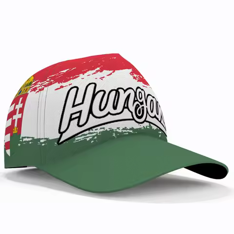 Hungary Baseball Caps Free 3d Custom Made Name Number Team Logo Hat Hun Country Travel Fishing Hu Na