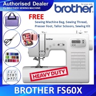 🌸Ready Stock🌸 Brother FS60X Heavy Duty Sewing Machine /Mesin jahit portable