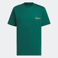 adidas Basketball Worldwide Hoops Graphic Tee Men Green IM4615