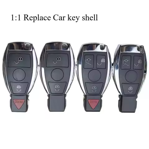 For Mercedes-Benz W203 W204 W205 W211 W221 W222 W210 W212 E63 W202 W207 A/C/E/S Class 2/3/4BT Car Ke