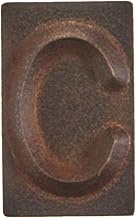 Uraya UC40BC High-speed Combination Engraved 0.2 inch (4.0 mm) Rose English Letter C