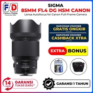 Lensa Sigma 85mm F1.4 DG HSM Art For DSLR Canon 600D 700D 80D 5D 6D 7D