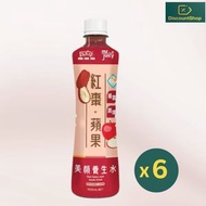 菓汁先生 - 菓汁先生 X 鴻福堂 紅棗蘋果飲品 (400ml x 6)