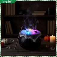[rrzlhf] Lighted Cauldron Pot with Wand Spooky Halloween Cauldron Pot Halloween Decorative Pot Safe 